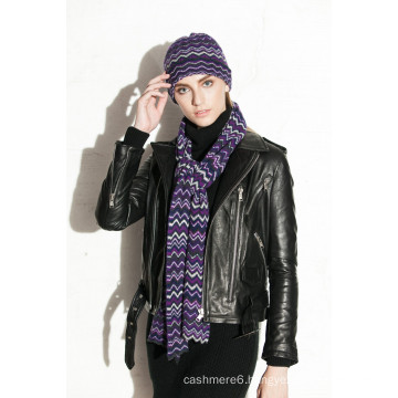wholesale yehwang fancy knitted scarf with high quality